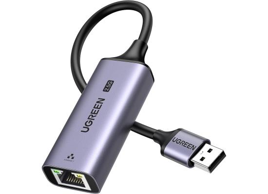 UGREEN USB 3.0 to 2.5G Ethernet Adapter – Aluminum RJ45 LAN Network Dongle
